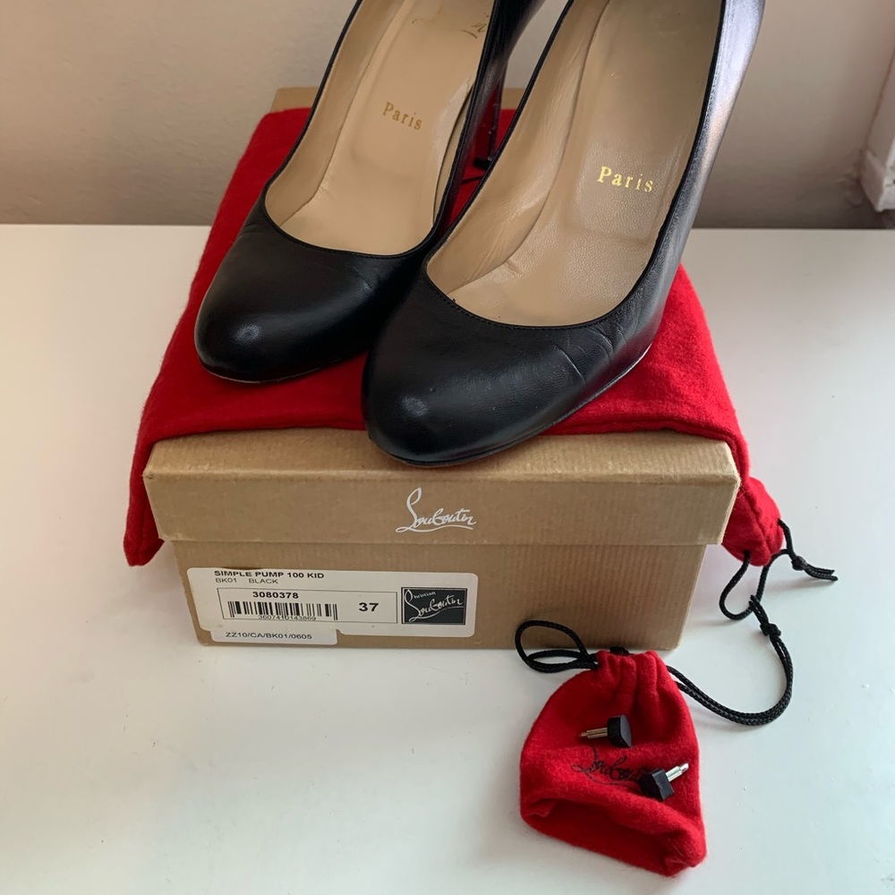 Christian Louboutin Simple Pump 100mm SOLD